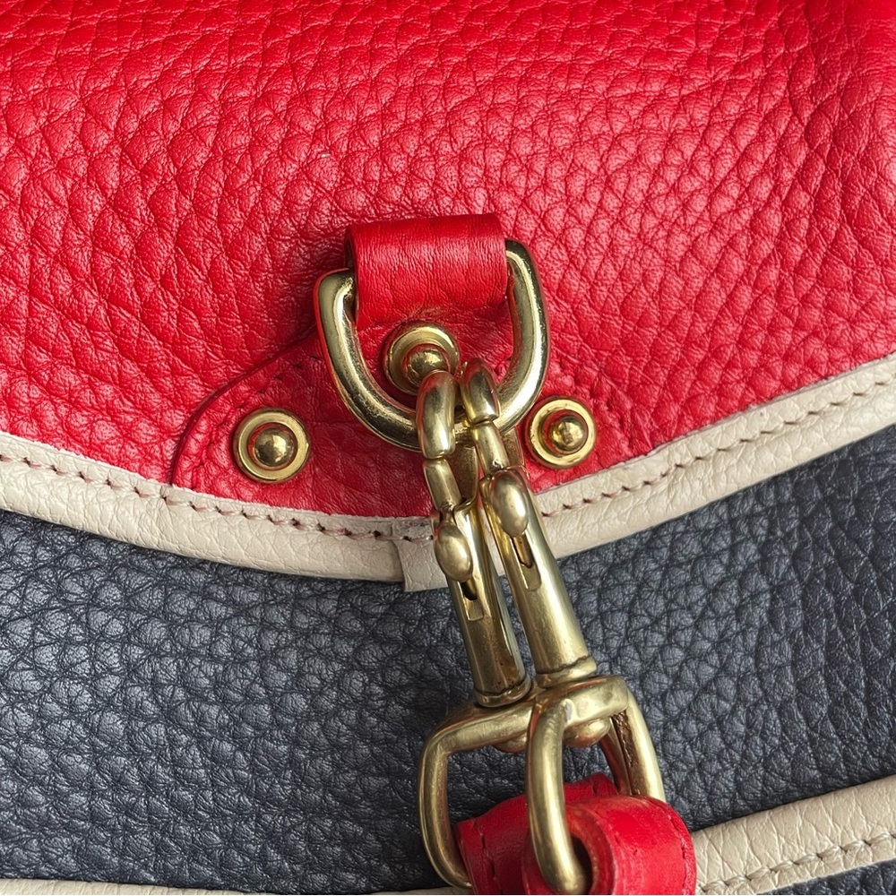 Dooney and Bourke Leather Teton mini Backpack awl multi color - Picture 12 of 16